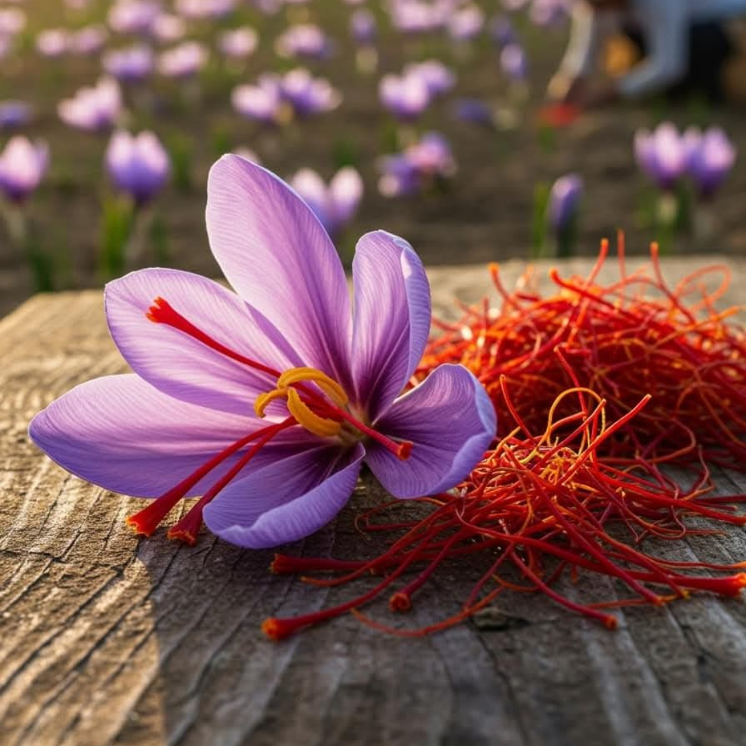 Premium Organic Mongra Saffron